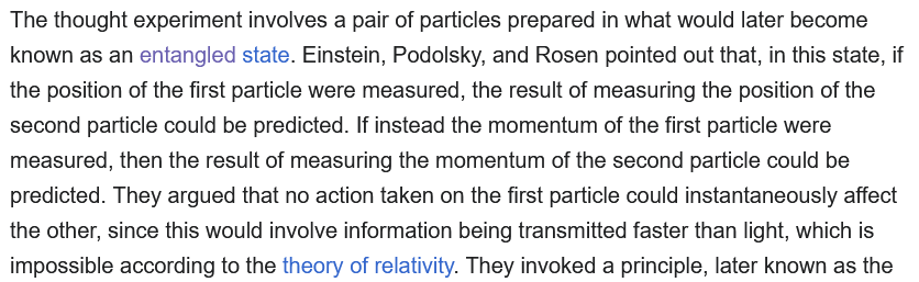 EPR Paradox